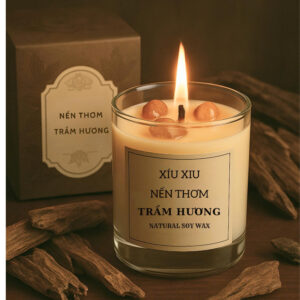 Nến thơm cao cấp Trầm hương 200ml